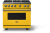 Daffodil with Polished Chrome Trim, Liquid Propane