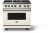 Pure White with Polished Chrome Trim, Natural Gas