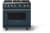 Squall with Brushed Brass Trim, Natural Gas