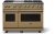 Golden Hour with Brushed Brass Trim, Natural Gas