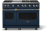 Slate Blue with Brushed Brass Trim, Natural Gas