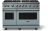 November Sky with Brushed Brass Trim, Natural Gas