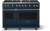 Slate Blue with Brushed Brass Trim, Natural Gas