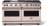 Blush with Polished Chrome Trim, Natural Gas