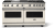 Pure White with Polished Chrome Trim, Liquid Propane