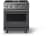 Cast Black with Brushed Brass Trim - NG