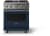 Slate Blue with Brushed Brass Trim - NG