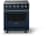 Slate Blue with Brushed Brass Trim