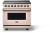 Blush with Brushed Brass Trim