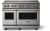 Stainless Steel with Brushed Brass Trim