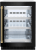 Black Stainless Glass Door and Polished Gold Helix Handle
