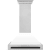 Satin Stainless Steel White Matte with Matte Black Handle