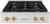 Satin Stainless Steel with Polished Gold Accents