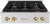 Stainless Steel with Polished Gold Accents