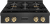 Black Satin Stainless Steel with Champagne Bronze Accents
