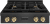Black Satin Stainless Steel with Champagne Bronze Accents