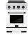 Stainless Steel with White Matte Door and Matte Black Accents