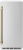 Solid Stainless Steel Door with Champagne Bronze Helix Handle