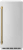 Solid Stainless Steel Door with Polished Gold Helix Handle