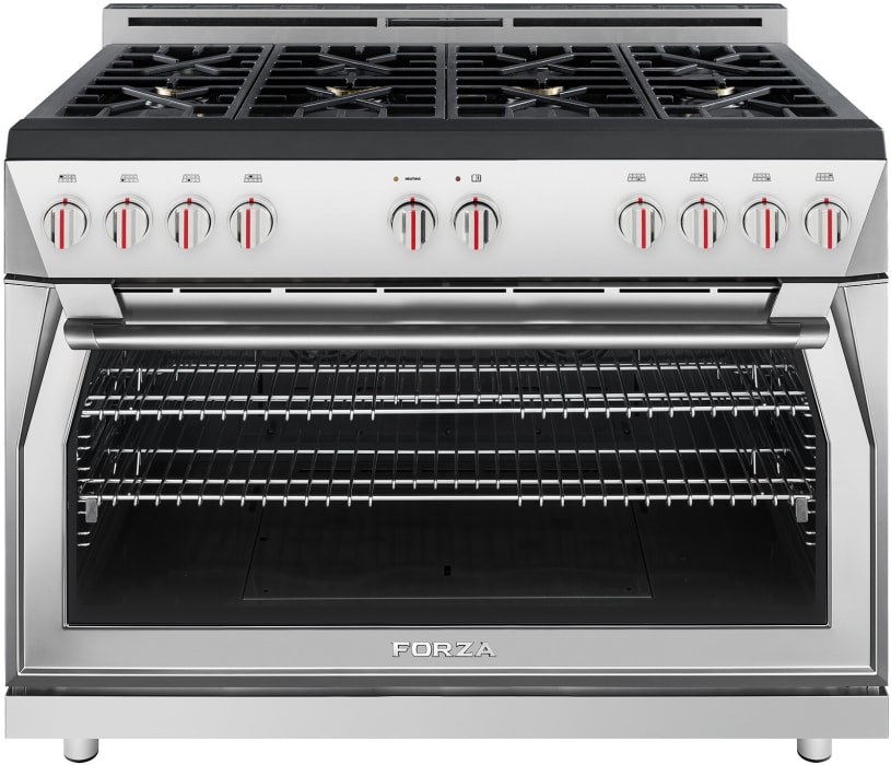 Forza FR488GN 48 Inch Freestanding Professional Gas Range with 8