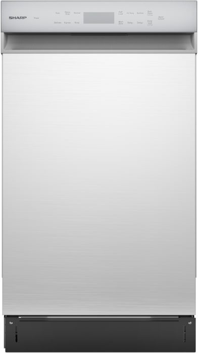 Sharp SDW4523MS 18 Inch Full Console Dishwasher with 8 Place