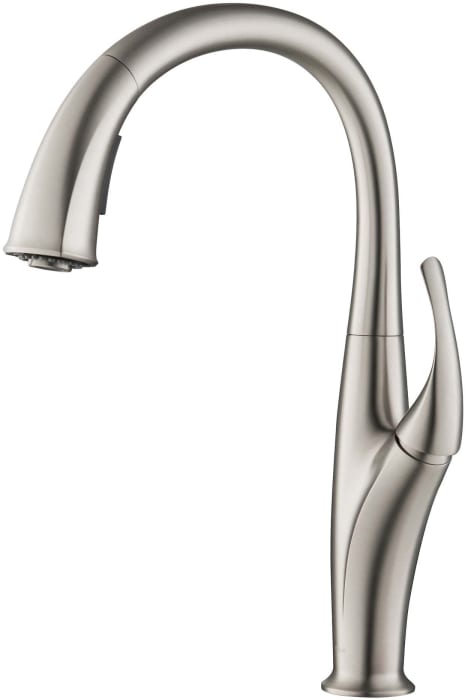 Odell Single-Handle Pull-Down Sprayer Kitchen Faucet with Dual Function Sprayhead in Spot Free Stainless Steel Odell Single-Handle Pull-Down Sprayer Kitchen Faucet with Dual Function Sprayhead in Spot Free Stainless Steel