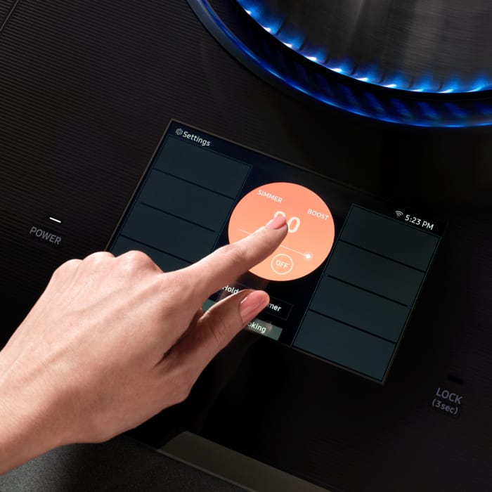 Dacor DTI36M977BB 36 Inch Smart Induction Cooktop with iQ Kitchen, Flex