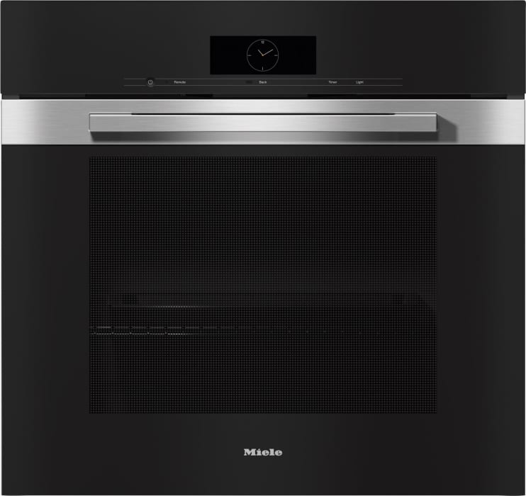 Miele H7880BPCTS 30 Inch Single Convection Smart Electric Wall Oven with 4.59 cu. ft. Oven Capacity Self Clean Oven M Touch Display Miele home Wireless Precision Probe and FoodView Stainless Steel