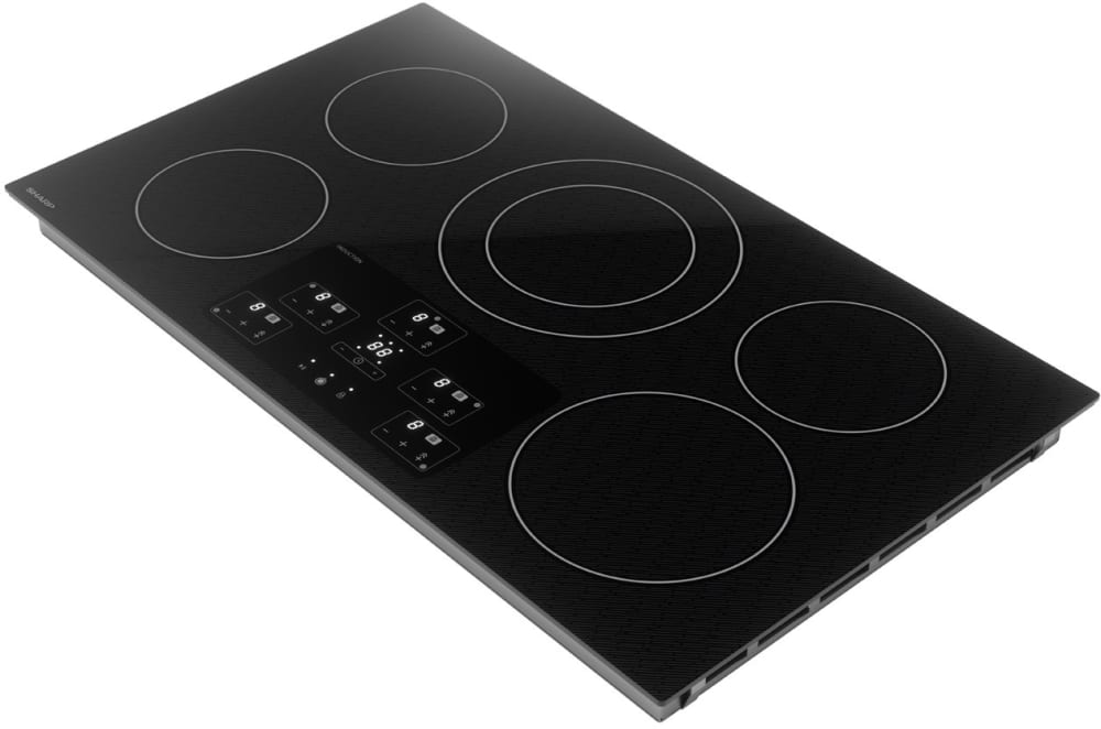 Sharp SDH3652DB 36 Inch Induction Cooktop with 5 Cooking Zones, Simmer