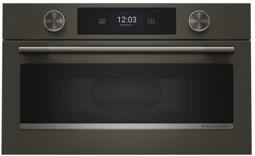 KitchenAid KMBS730SBE 30 Inch Built-In Smart Microwave with 1.4 cu