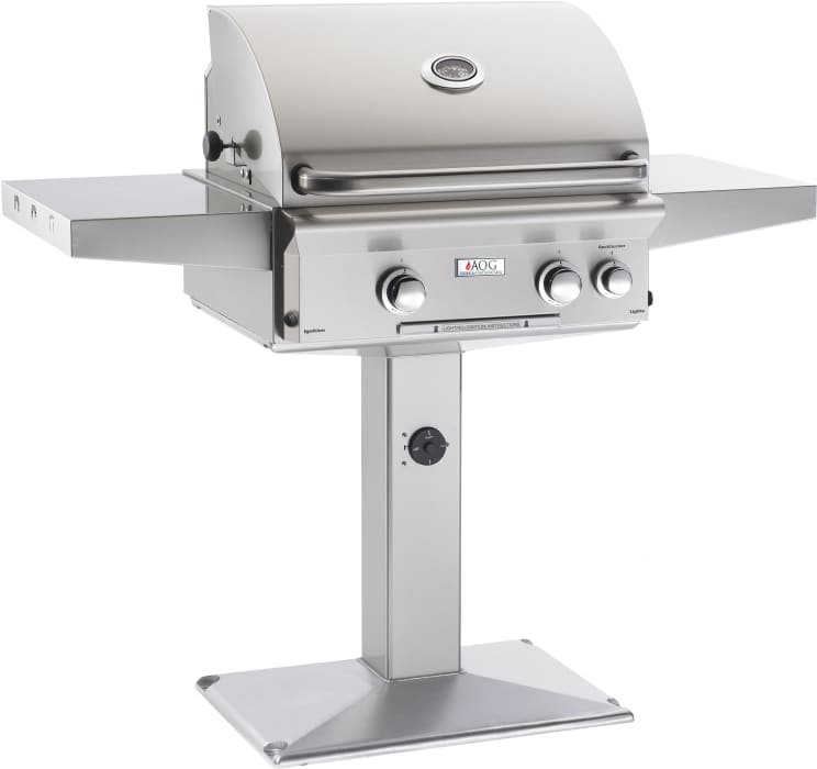 American Outdoor Grill 24NPL00SP 24 Inch Post Mount Gas Grill with