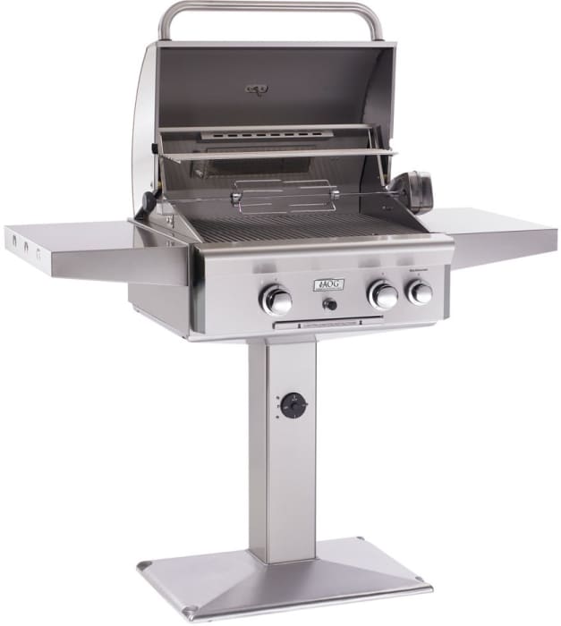 American Outdoor Grill 24NP01SP 24 Inch Post Mount Gas Grill with 432