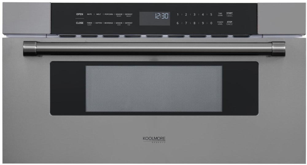 Koolmore KMMD30BSS 24 Inch Microwave Drawer with 1.2 Cu. Ft