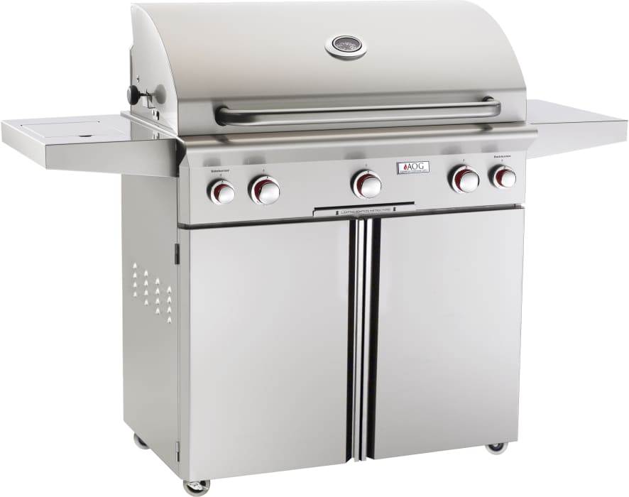 American Outdoor Grill 36pct 62 Inch Freestanding Gas Grill With 648 Sq In Cooking Surface 3 16 500 Btu Primary Burners Analog Thermometer And Stainless Steel Construction Liquid Propane T Series Backburner Rotisserie Side Burner,1971 Half Dollar Value