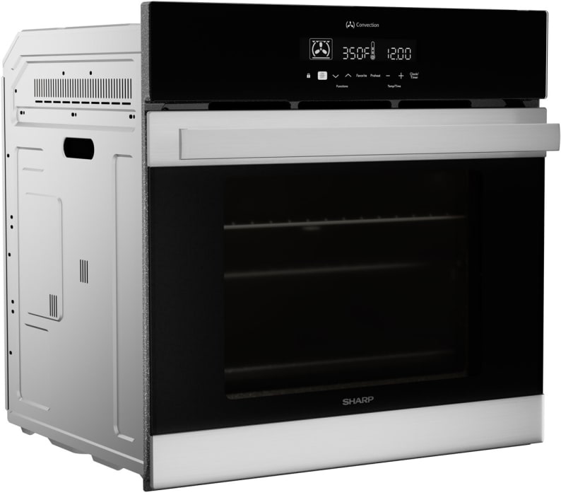 Sharp SWA2450GS 24 Inch Single Electric Wall Oven with 2.5 cu. ft. True