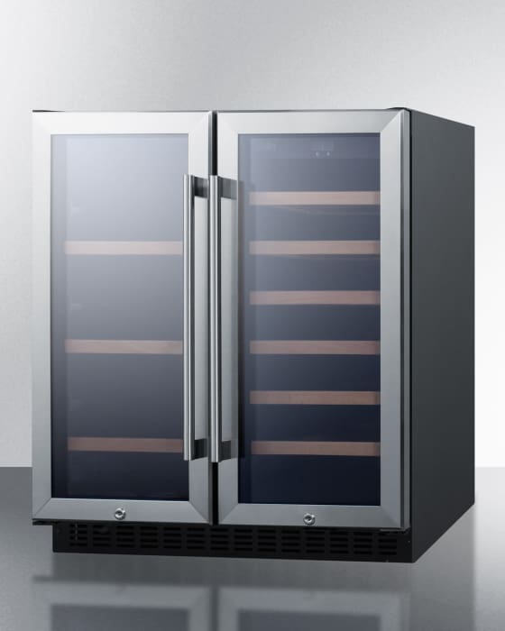 Summit SWBV3071 30 Inch Builtin Undercounter Beverage and Wine Cooler