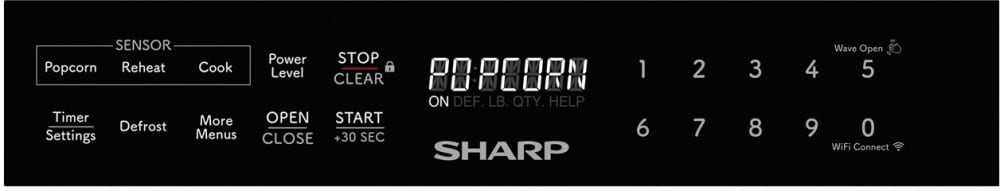 Sharp SMD2489ES 24 in. 1.2 cu. ft. Flush Mount Microwave Drawer™ with ...