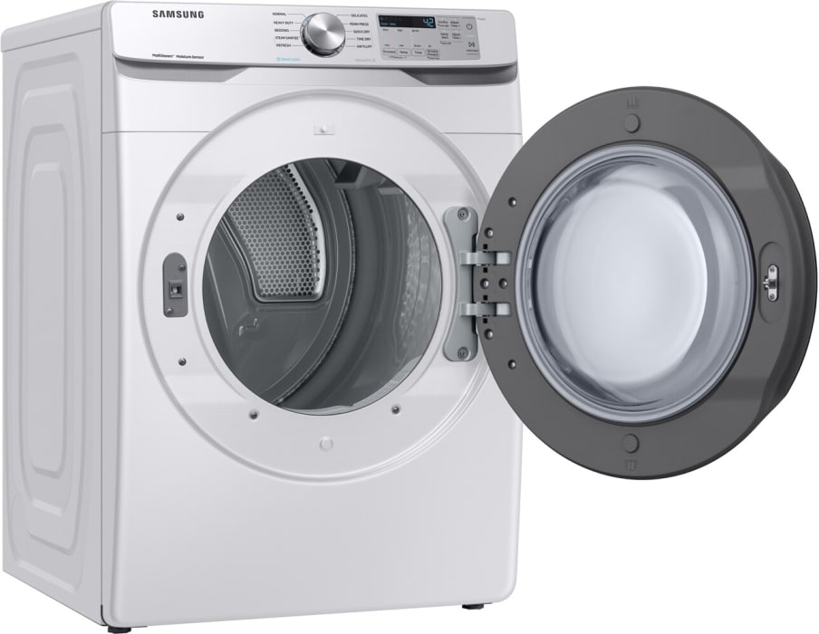 Samsung DVE45R6100W 27 Inch Electric Dryer with 7.5 Cu. Ft. Capacity
