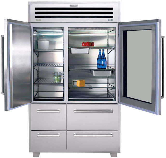 SubZero 648PROG 48 Inch Builtin SidebySide Refrigerator with 18.4
