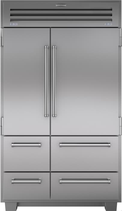 Sub-Zero 648PRO 48 Inch Built-in Side-by-Side Refrigerator with