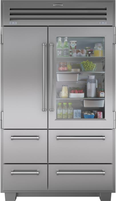 Sub Zero 648prog 48 Inch Built In Side By Side Refrigerator With