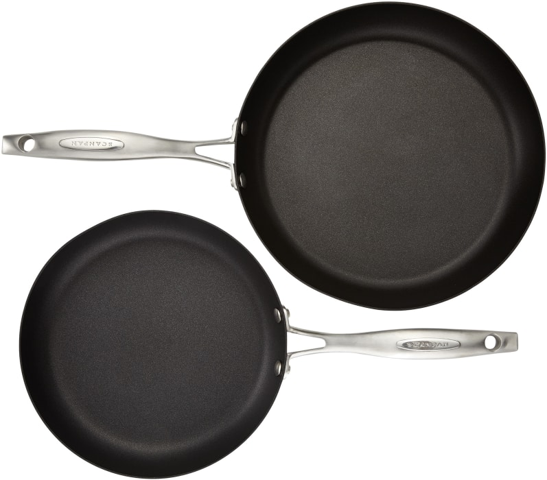 Scanpan 68000200 Pro IQ 2Piece Fry Pan Set with Ceramic Titanium