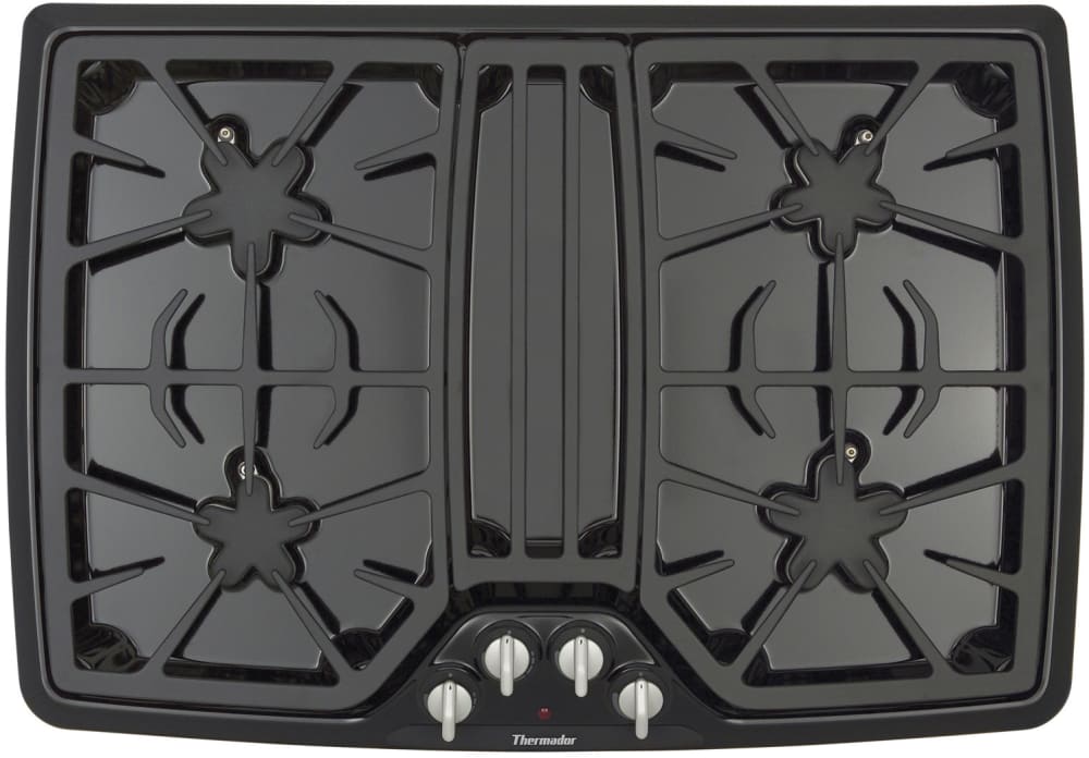 Thermador SGSX304CB 30 Inch Gas Cooktop with 4 Star Burners (2 w