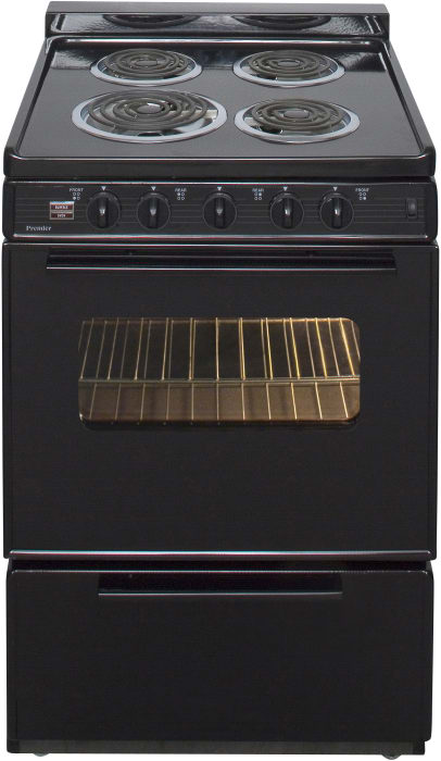 ECK240TP by Premier - 24 in. Freestanding Electric Range in Biscuit