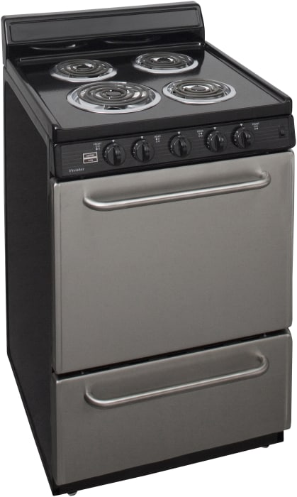 Premier ECK600BP 24 Inch Freestanding Electric Range with 4 Coil