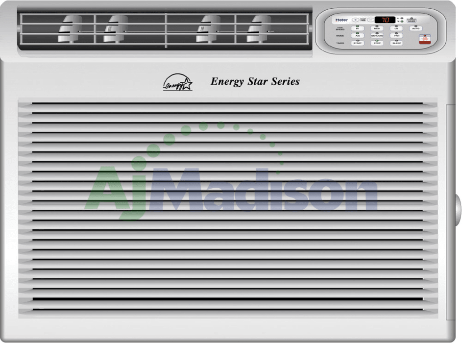 Haier Esa3063 Air Conditioner 6 000 Btu 10 7 Eer 115 Volts Ultra Quiet Operation Electronic Controls With Remote Electrostatic Filter System