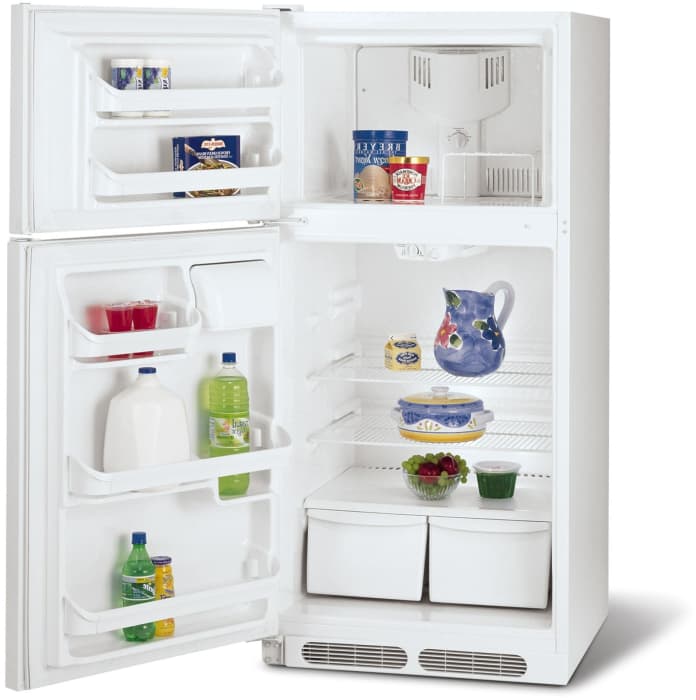 Frigidaire Frt15hb3jz 14 8 Cu Ft Top Freezer Refrigerator With 2