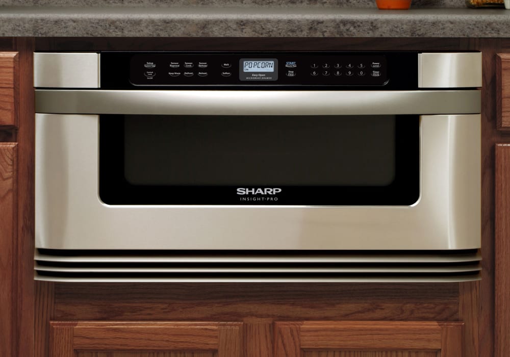 Sharp KB6025MS 30 Inch Builtin Microwave Drawer with 1.0 cu. ft