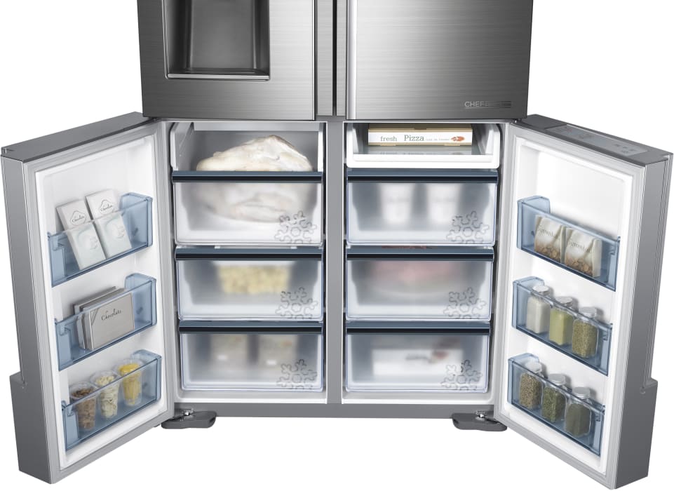 Samsung RF34H9960S4 36 Inch 4Door French Door Refrigerator with 34.3