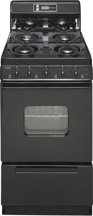 Premier 20 in. 2.4 cu. ft. Oven Freestanding Gas Range with 4 Sealed  Burners - White